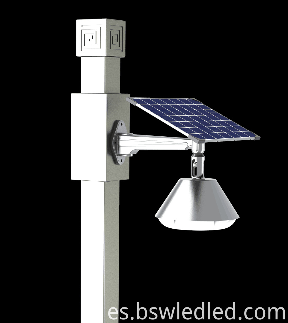 luz de pared solar solar wall light